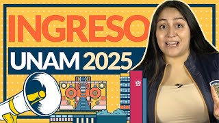 Ingreso a la UNAM en 2025  Fechas examen y tips de ingreso [upl. by Nnylf]