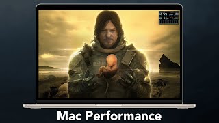 Death Stranding Mac Performance Review  A Game Porting Toolkit Miracle [upl. by Onitnerolf]