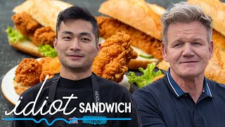 Gordon Ramsay Selects The Best Fried Chicken Sandwich Ft H Woo [upl. by Bonny734]