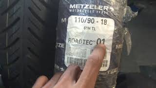 1109018MRF Vs Metzler know the best tyre for New Royal Enfield Bullet [upl. by Tammara]