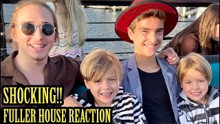 THE FULLER HOUSE BOYS REACT TO FULLER HOUSE SCENES [upl. by Pearl693]