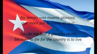 Cuban National Anthem  quotLa Bayamesaquot ESEN [upl. by Hayila]