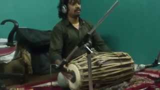 Pakhawaj Recording  सुनीलम्हात्रे । sunil mhatre  Anushka Recording studio [upl. by Hadlee732]