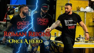 WWE Roman Reigns EPIC Return Babyface Theme quot Once A Hero V1 quot 2024  Custom Titantron 2024 [upl. by Bab]