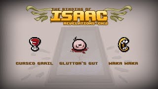 Binding of Isaac Revelation Item  Cursed Grail Gluttons Gut Waka Waka [upl. by Liz]