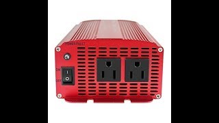 BESTEK 1000W Power Inverter Dual AC Outlets 12V DC to 110V AC Car Inverter [upl. by Mastat]