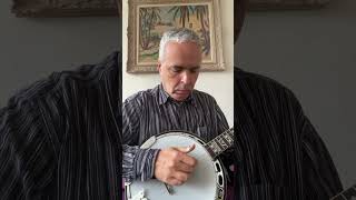 Exercice roulement ascendant 2 Five string Banjo lygeros music interpretation learnmusic [upl. by Nonarb61]