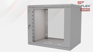 HU RACK szekrény Standard 19 9U 400 sticla gri [upl. by Nnaytsirk50]