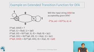 Extended Transition Function for DFA [upl. by Agn]