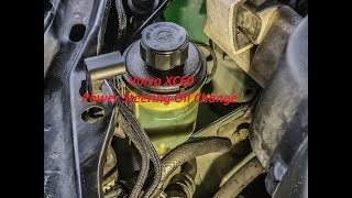 Volvo XC60 Power Steering Oil Change [upl. by Medina797]