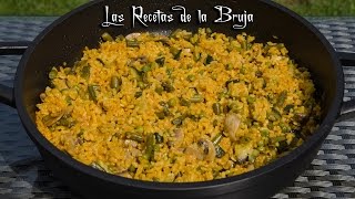 🥘 ARROZ AL HORNO CON VERDURAS 😋  Receta de cocina fácil sana ligera y saludable [upl. by Winni635]