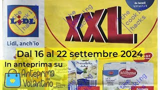 Volantino Lidl dal 16 al 22 settembre 2024 in anteprima con Parkside [upl. by Aneled]