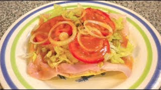 TOSTADAS DE JAMON  Receta Facil [upl. by Novello]