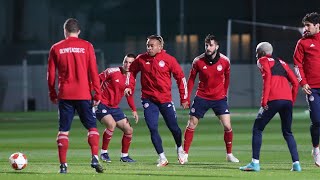 Η προπόνηση πριν την Αταλάντα  Training ahead of the match against Atalanta BC [upl. by Vinay]