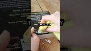 How to Remove Book Stickers Pt 3 [upl. by Dnomyaw]