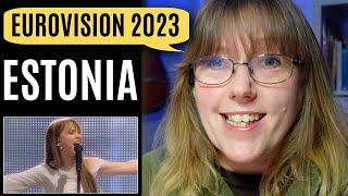 Vocal Coach Reacts to Alika Bridges Estonia  Eurovision 2023 [upl. by Odravde69]