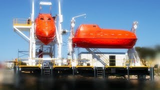 Lifeboat Davit Launching Procedure [upl. by La288]