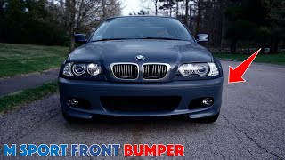 BMW E46 M SPORT CONVERSION  PART 1 [upl. by Whitver756]