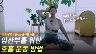 임산부를 위한 호흡 운동 방법머리까지 맑아 지실 거에요 필라리나 박리나 [upl. by Nnylarac]