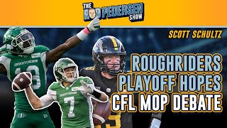 Saskatchewan Roughriders Legend Scott Schultz on the Riders Playoff Chances Home Stretch and MORE [upl. by Reinaldos]