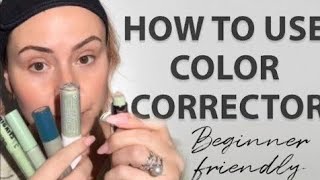 HOW TO USE COLOR CORRECTOR [upl. by Aicyle136]