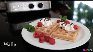 Základní recept na dokonalé wafle které budete chtít dělat pořád dokola [upl. by Riess847]