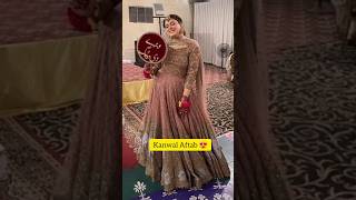 kanwal Aftab 😍youtubeshorts wedding kanwalaftab kanwalzulqarnain [upl. by Chessy]