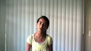 Ami Shalabh 10 year old singing Be Kind To Your Parents [upl. by Retrac]