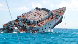 15 Sinking Ships Caught On Camera [upl. by Shewchuk]