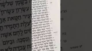 MAFTIR SHABBATH ROSH CHODESH 2024 מפטיר לשבת ראש חודש [upl. by Hahsia]