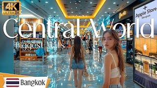 BANGKOK Central World quotThe Luxury Shopping big Mallquot 4K HDR Walking Tour [upl. by Terrel]