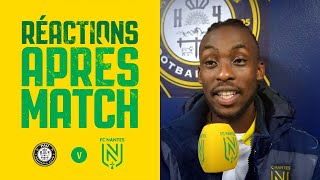 Pau FC  FC Nantes  la réaction de Tino Kadewere [upl. by Yllah]