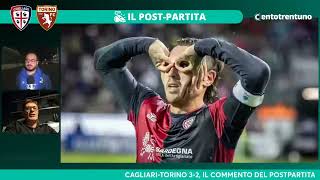 CAGLIARITORINO 32  IL COMMENTO DEL POSTPARTITA [upl. by Sommers]