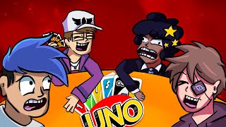 Yelling at UNO with CesarFever AmorAltra and StickyBM [upl. by Aiksa986]