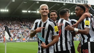 Newcastle United 5 Brentford 1  Premier League Highlights [upl. by Verdie]