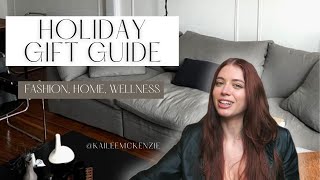 Holiday Gift Guide  home wellness fashion experiences [upl. by Galloway237]