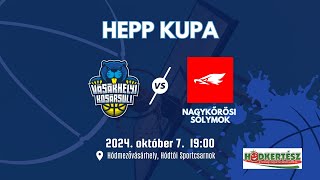 Vásárhelyi Kosársuli vs Nagykőrös [upl. by Oster]