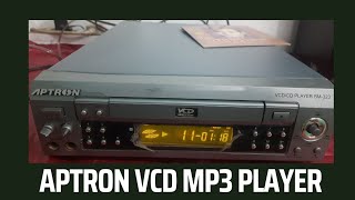 Sold  Aptron VCD MP3 Player  Brand New Condition  Vintage Audio Memories [upl. by Ativla]