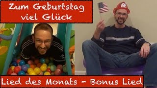 Zum Geburtstag viel Glück  Happy Birthday in German  Lied  Deutsch lernen [upl. by Lenette663]