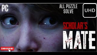 Scholars Mate all puzzle solved  No Commentary [upl. by Atoiyanap693]