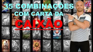 BARALHO CIGANO  COMBINAÇÕES CARTA CAIXÃO [upl. by Obeded323]