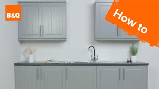 How to paint kitchen cabinets [upl. by Ellerihs]