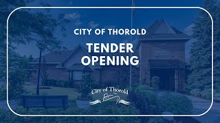 Tender Opening  Port Robinson Parking Lot Extension  August 15 2024 [upl. by Dionisio]