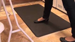 Comfort Mat and Rugs  Reduce Foot Pain From Hard floor  Solutionscom [upl. by Ellered]