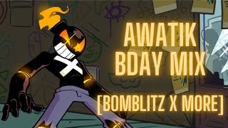 Bombastic Bomblitz x 6 songs FNF Mix Birthday Special [upl. by Almire]