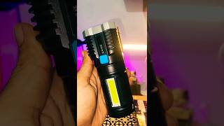 Senter Led 4 Mata Super Terang Charger [upl. by Nolyag]