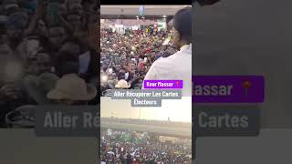 Allez récupérer les cartes électeurs SVPsonko senegal pastef video viralvideo fyp [upl. by Eidnam]