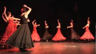 Apresentação de Dança  Flamenco Sevillanas  Academia Carla Lazazzera [upl. by Hollyanne]