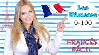 FRANCÉS FÁCIL 🇫🇷 Cómo PRONUNCIAR los NÚMEROS 0100 [upl. by Pollie414]