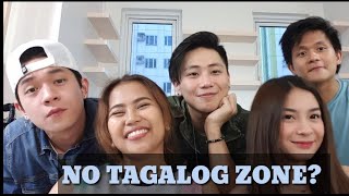 NO TAGALOG ZONE with Baninay Bautista Rojean Viel Edric Go Bani Logrono [upl. by Airasor]